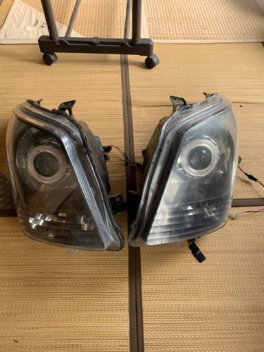 ワゴンr mh23 インナーブラックヘッドライト