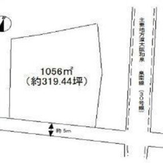 ★貸土地★ 　 泉南市信達市場　３１９．４坪　#資材置き場　＃ト...