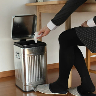 ※受け渡し候補者決定済み【無料】ゴミ箱Galva スクエア ダストボックス 12Lの画像