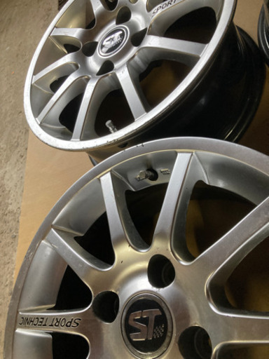?SPORT TECHNIC 15×6.5j pcd108 ET27（小傷有）4本セット