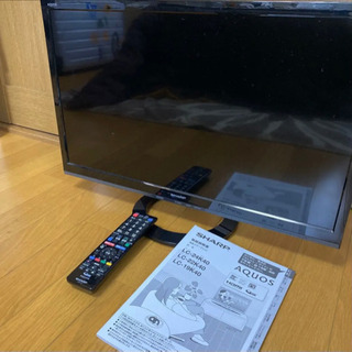 SHARP 24型テレビ