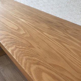 ♡値下げ♡ 太陽家具 木製テーブル ダイニングテーブル カウンター 作業台 勉強机 の画像