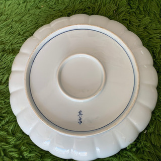 磁器白大皿の画像
