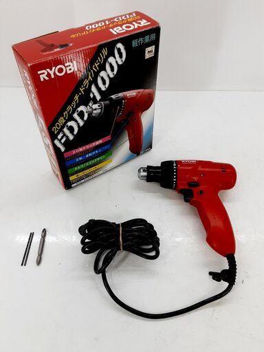 リョービ(RYOBI) ドライバードリル FDD-1000 20段クラッチ