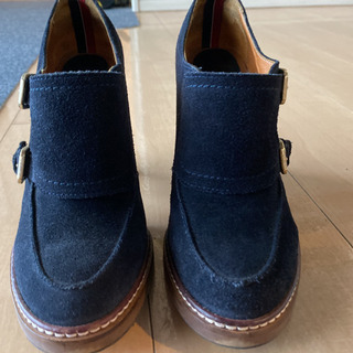 TOMMYHILFIGER ブーティ　37 ネイビー