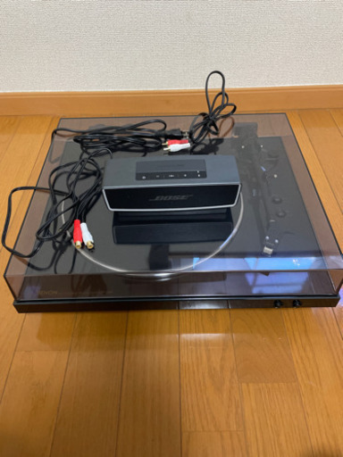 DENON レコードプレーヤー Bose Bluetoothスピーカーセット