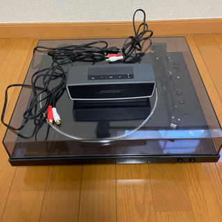 DENON レコードプレーヤー Bose Bluetoothスピ...
