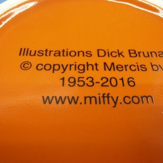 未使用 ミッフィーカフェ限定 マグカップ 期間限定 オレンジ 札幌 西岡店の画像