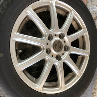 【決まりました】ブリヂストン　アイスパートナースタッドレスタイヤ　アルミホイール　4本の画像