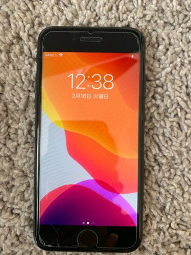 iPhone7 128GB マットブラック　ほぼ未使用