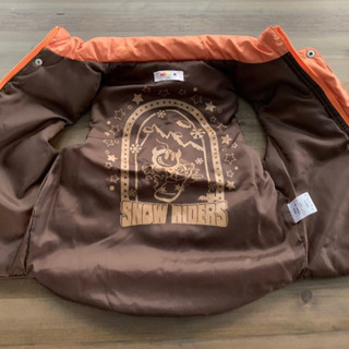 Mini-k ダウンベスト 110の画像