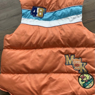 Mini-k ダウンベスト 110の画像