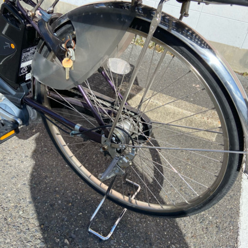 Panasonic パナソニック 電動自転車 26インチ パープル