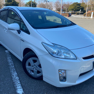 トヨタ プリウス S パール 車検　4ー11