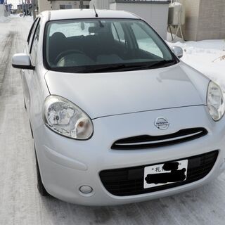 再値下げ　日産マーチ　DBA-NK13　4WD　平成24年　車検...