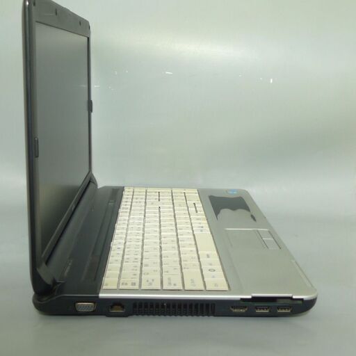 送料無料 1台限定 ノートパソコン 中古良品 15.6型 富士通 AH530/AX Core i3 2GB 160GB DVDRW W