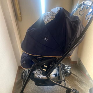 折り畳みベビーカー コンビ mickeyデザイン
