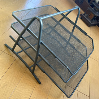 IKEA 書類収納トレー、ペン立てセット