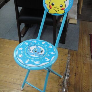 ポケモン　折りたたみ椅子　ピカチュウ　背もたれ付き　ポケットモン...