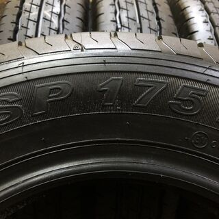 新車外し DUNLOP SP175L 155/80R14 88/86N LT 14インチ 夏タイヤ 4本 2015年製 プロボックス サクシード等 (VTP346) クレジットカード QR決済可能