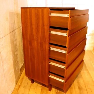 unico(ウニコ)のEDIT(エディット)シリーズ 5段トールチェストです