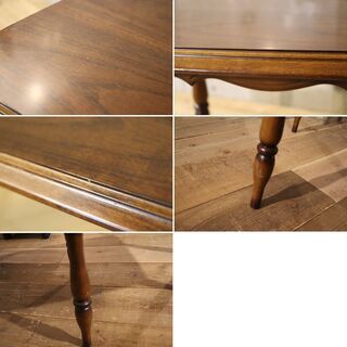 カリモク家具　オールドカリモク　コロニアル　サイドテーブル　カフェテーブル カリモク家具 オールドカリモク コロニアル サイドテーブル カフェテーブル