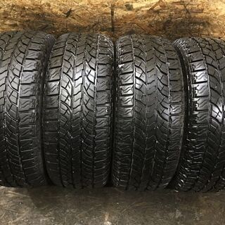 YOKOHAMA GEOLANDAR A/T-S 275/60R17 17インチ 夏タイヤ 4本 2016年製 バリ溝 ホワイトレター ダッジ デュランゴ等　(TE474) クレジットカード QR決済可能