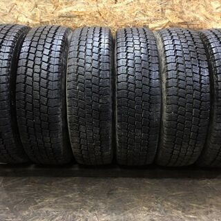 TOYO DELVEX M934 215/70R17.5 118/116L LT 17.5インチ トラックタイヤ スタッドレス 6本 2017～18年製 バリ溝　(TD469) クレジットカード QR決済可能