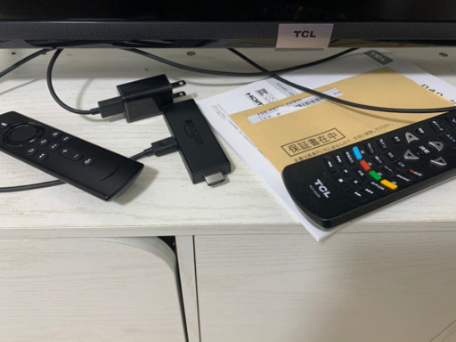 Fire TV Stick付テレビ　【2020年製】【保証書付】TCL 32V型  ハイビジョン液晶テレビ　32D400