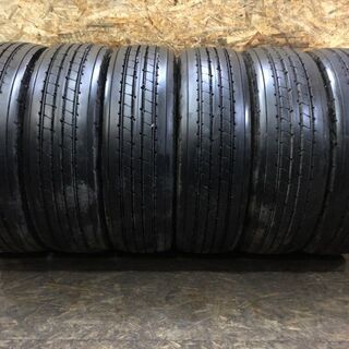 BS V-STEEL RIB R173 215/70R17.5 123/121J 17.5インチ トラックタイヤ 夏タイヤ 6本 2016年製 バリ溝 (TA343) クレジットカード QR決済可能