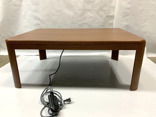 美品！ HerbRelax ヤマダ電機 こたつ KMRQ-002 木製 長方形 2015年製 季節家電 中古 E