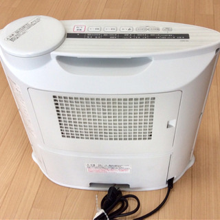SHARP加湿セラミックファンヒーターの画像