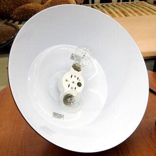札幌市 清田区/動作品 フロアライト ハンガータイプ ダブルソケット 100V E12口金 の画像