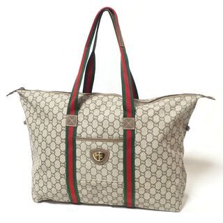 AA450 GUCCI グッチプラス シェリーライン GG柄 ボ...