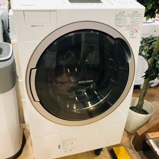 【管理I4S029015-104】東芝 2017年 TW-117V5 11㎏ ドラム式洗濯乾燥機