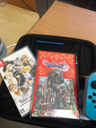 取引者様決まりました（中古品）任天堂Switch本体　ソフト2本　周辺機器