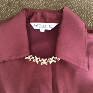 ブラウンブラウス　7R. の画像