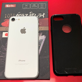 バッテリー100% iPhone7 128GB SIMフリー シルバー