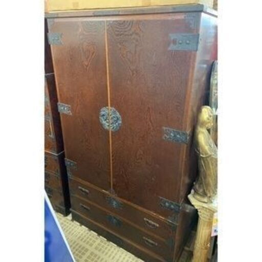 【✨おすすめ品✨】岩谷堂 箪笥 タンス 衣類収納 レトロ アンティーク 高さ178㎝ 横103㎝ 奥60㎝