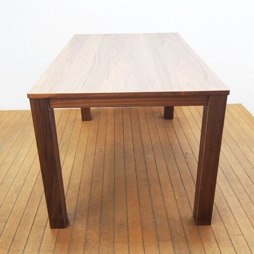 【2020年購入/美品】ダイニングテーブル ミドルブラウン 幅135×奥行80×高さ70cm (JA156)
