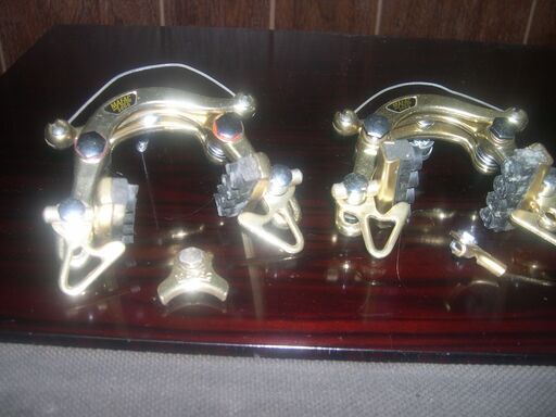 マファック2000ブレーキゴールド前後 同色チドリ付き