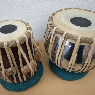 TABLA タブラ ( タブラ― バーヤ ) ケース付き 太鼓 ...
