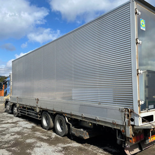 お待たせしました^_^10トン車アルミコンテナ倉庫 美品