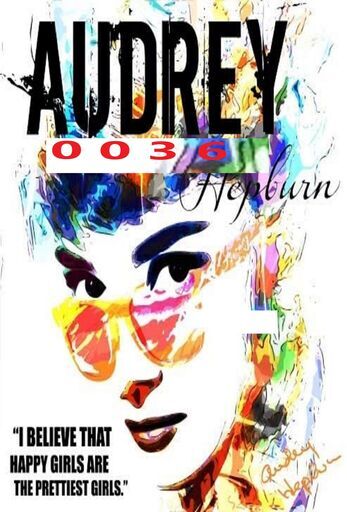 (A1)オードリーヘップバーンポスター5・アルミフレーム付き・赤字出品です。