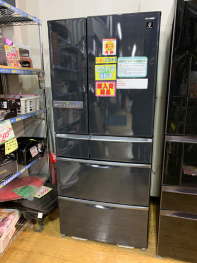 ⭐️大容量⭐️ SHARP 560Lフレンチドア冷蔵庫 プラズマクラスター SJ-XF56T-A シャープ 2011年製 日本製