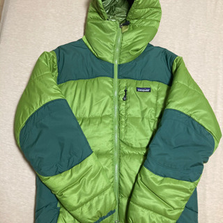 パタゴニア patagonia ダスパーカ XSサイズ  ブライトグリーン 2007年製 美中古 直営店購入品