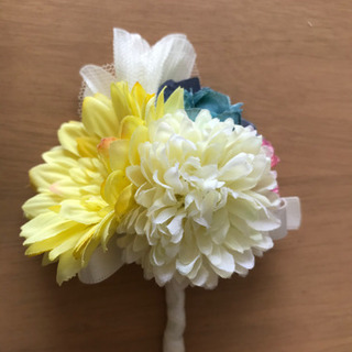 美品　特注　結婚式　ウェディングブーケ　ブートニアの画像