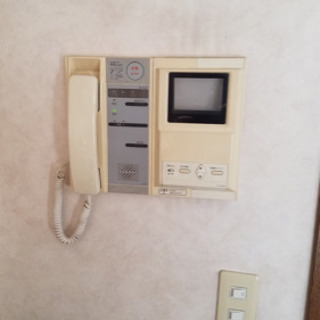 インターホン交換します。