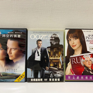 洋画 レンタル落ちDVDx6 中国語漢字の勉強用⁉️の画像