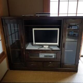 テレビ台(収納付き)さしあげます。